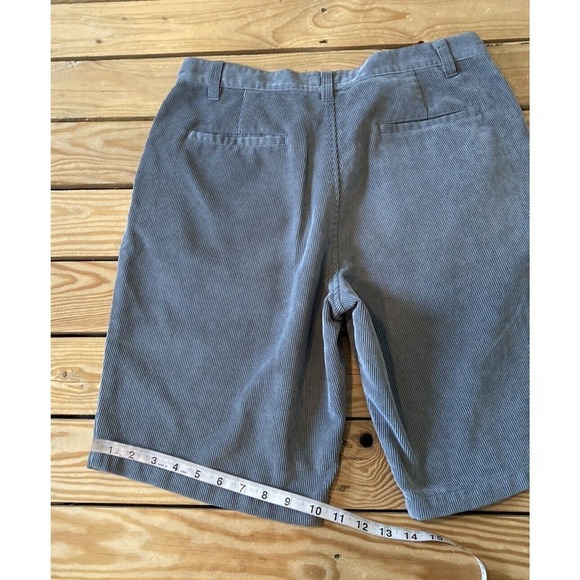 Sun Diego Corduroy Shorts Size 32 Men’s Grey - Picture 8 of 8